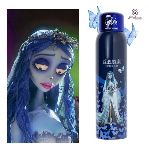 Tim Burton's Corpse Bride Makeup Setting Spray "Everlasting" NEW Radiant Finish - Picture 4 of 10